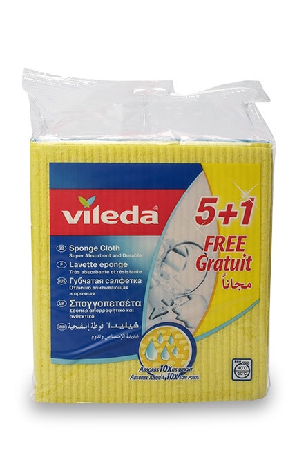 VILEDA-Серветки Vileda Free Gratuit Вологопоглинаючі-4023103127975