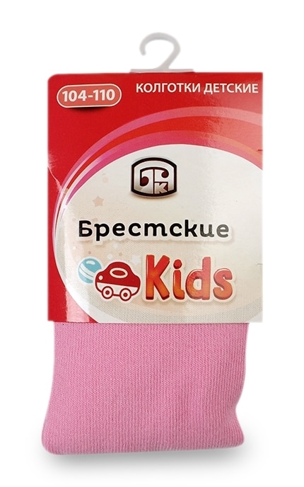БЧК-Колготки детские БЧК Брестские Kids розовые размер 104-110-4810089322681