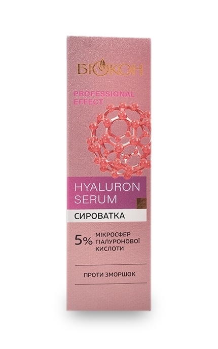 БИОКОН-Сировотка Professional Effect Hyaluron Serum проти зморшок-4820160037397