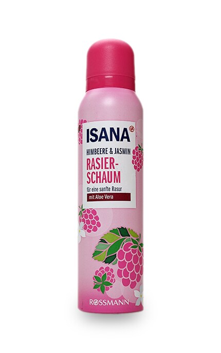 ISANA-Пена для бритья Isana Малина и жасмин Для женщин-4305615620886