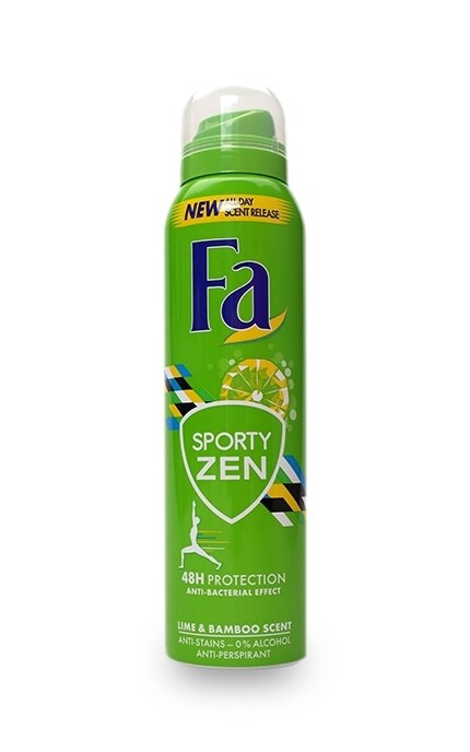 FA-Дезодорант-аэрозоль Fa Sporty Zen Лайм и бамбук-4015100217759