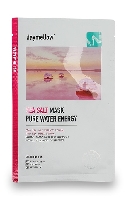 DAYMELLOW-Маска для лица Daymellow Pure water energy Sea salt-8809608730089