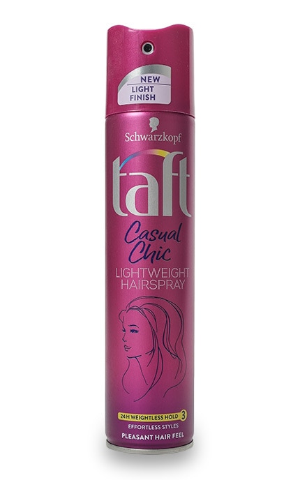 TAFT-Лак для волос Taft Casual Chic Очень сильная фиксация-9000101223958