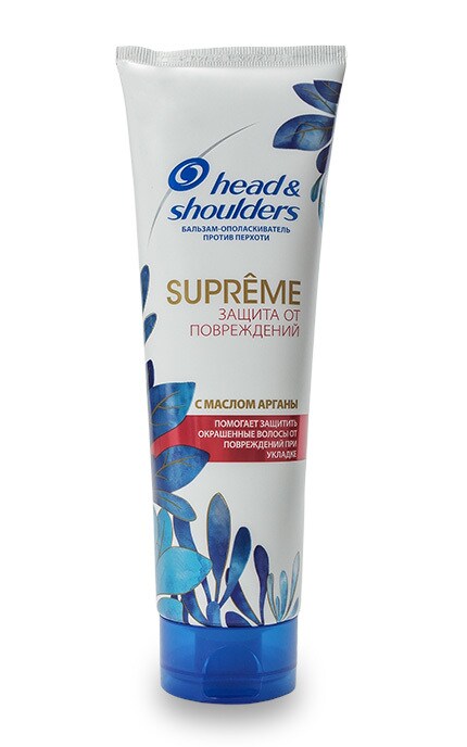 HEAD & SHOULDERS-Бальзам-ополіскувач Head&Shoulders Захист від пошкоджень з олією аргани-8001090883551