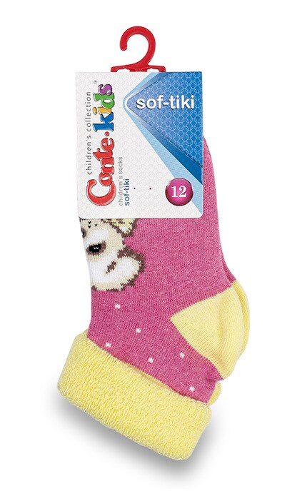 Носки Conte-kids Sof-tiki розовые детские размер 12