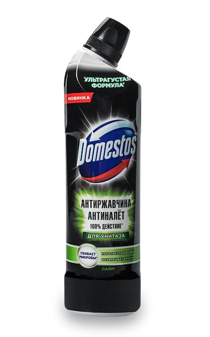 DOMESTOS-Средство для чистки унитаза Domestos Лайм-8717163631591