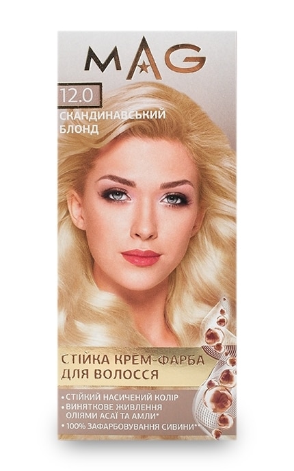 M.A.G.-Стійка крем-фарба для волосся M.A.G. Скандинавський блонд 12.0-4823001606271