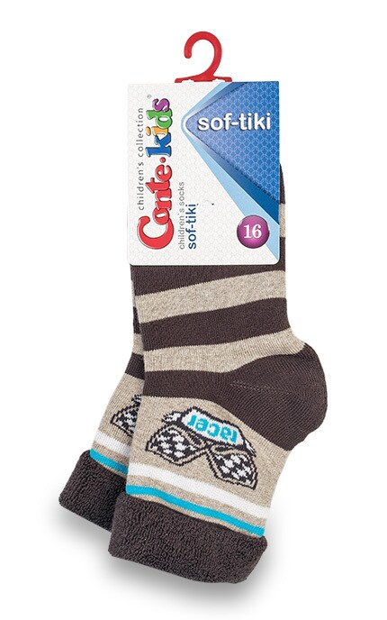 CONTE KIDS-Носки Conte-kids Sof-tiki бежевые детские размер 16-4810226159149