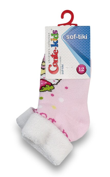 CONTE KIDS-Носки Conte-kids Sof-tiki светло-розовые детские размер 12-4810226159026