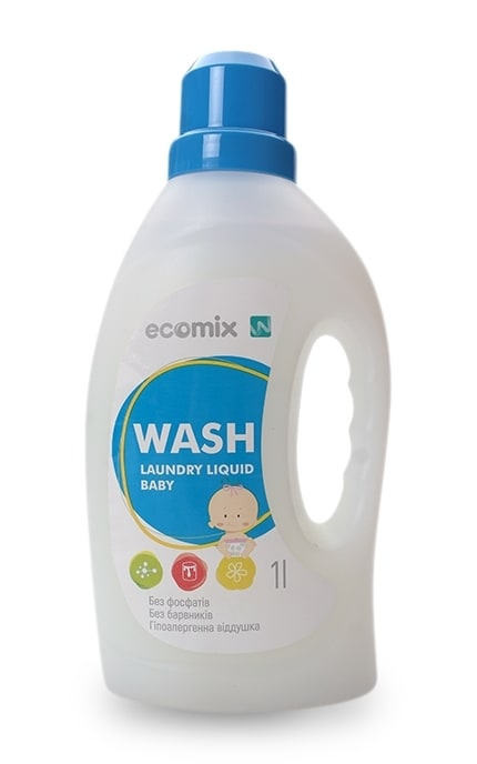 Средство для стирки детской одежды Ecomix 1 л