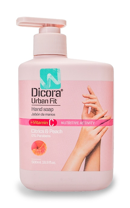 DICORA URBAN FIT-Рідке Мило Dicora Urban Fit З вітаміном С Лимон та Персик-8410262902271