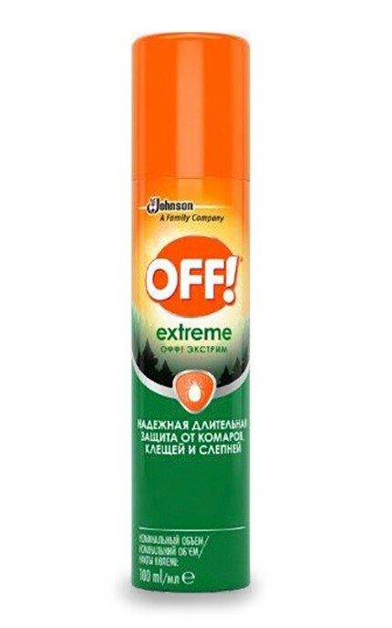 OFF-Аерозоль Off Extreme від комарів-8002030139691
