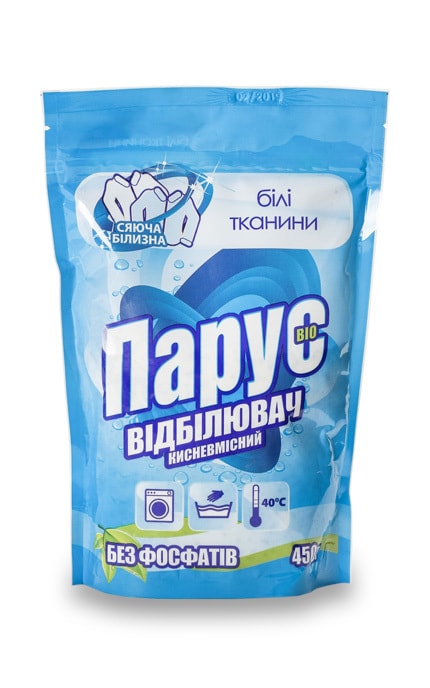 ПАРУС-Пятновыводитель кислородсодержащий Парус Біо для белых тканей-4820017660440