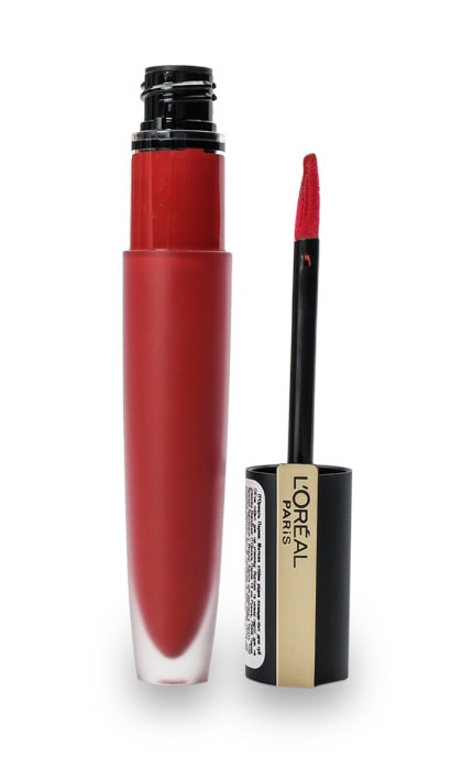 L'OREAL PARIS-Помада-тінт для губ матова L'Oreal Paris Rouge Signature 115 I am worth it 7 мл-3600523543670