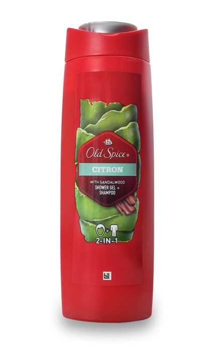 OLD SPICE-Гель для душу + Шампунь 2в1 Old Spice Citron-8001090533890