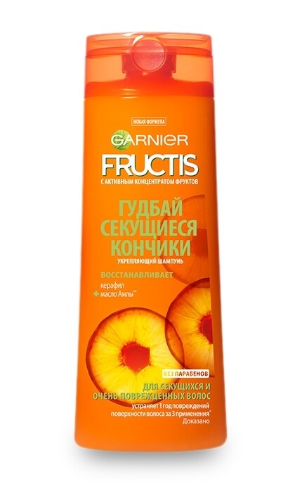 FRUCTIS-Шампунь Garnier Fructis Гудбай Посічені кінчики для всіх типів волосся-3600541284593