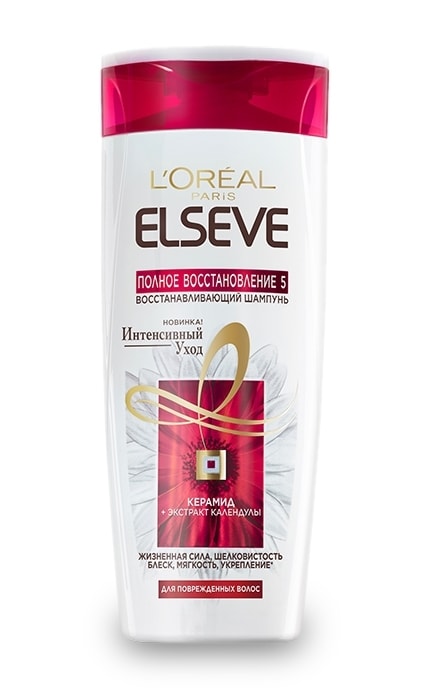 LOREAL PARIS ELSEVE-Шампунь-бальзам ELSEVE Повне відновлення 5, 400 мл-3600521841228