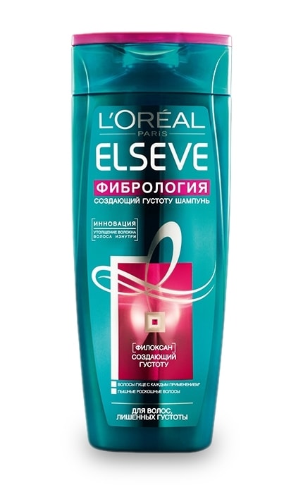 Шампунь для волос L’Oreal Paris Elseve Фибрология для волос лишенной густоты и объема 400 мл
