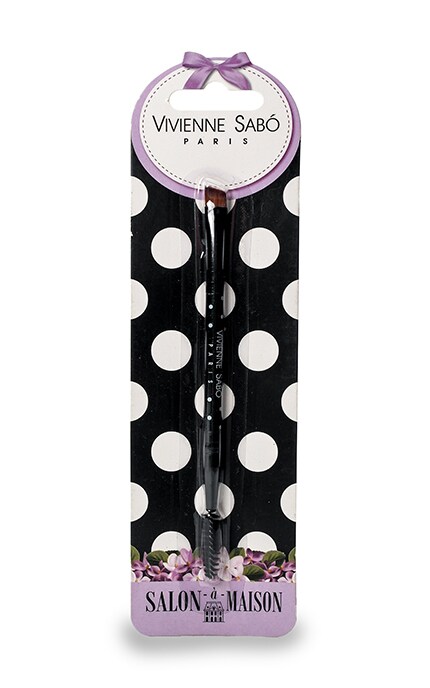 VIVIENNE SABO-Пензлик Vivienne Sabo для макіяжу брів двосторонній-3700971399765