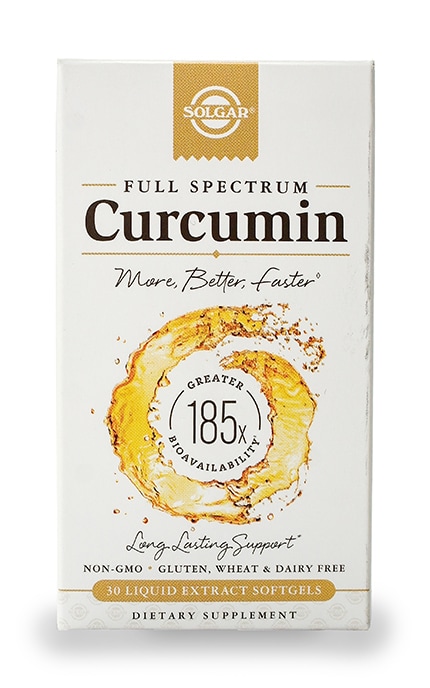 SOLGAR-Натуральна добавка Solgar Full Spectrum Curcumin 30 Liquid Extract Куркумин-33984595972