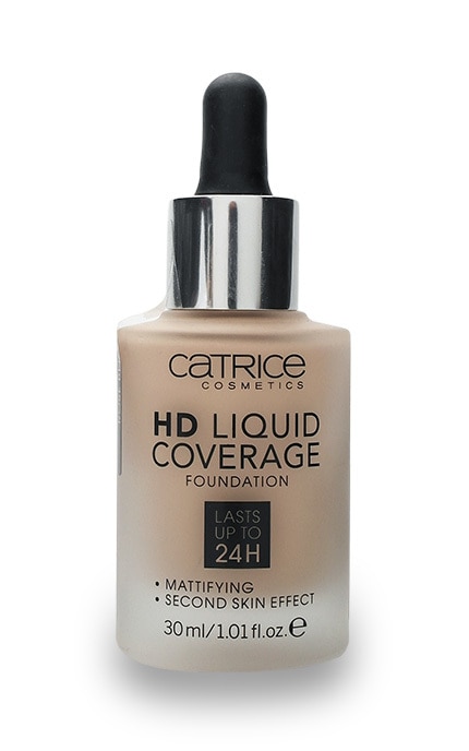 Тональная основа для лица Catrice HD Liquid Coverage Foundation Матирующая оттенок 002 30 мл