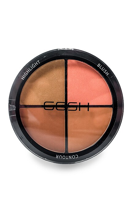 GOSH-Палетка для контуринга Gosh Contour Strobe Kit тон 002 Medium-5711914088200