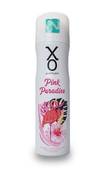 XO-Дезодорант-спрей XO Pink Paradise Для жінок-8690605054601