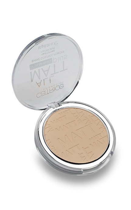 CATRICE-Пудра для обличчя матуюча Catrice All Matt Plus 025 Sand Beige 10 г-4250587793338