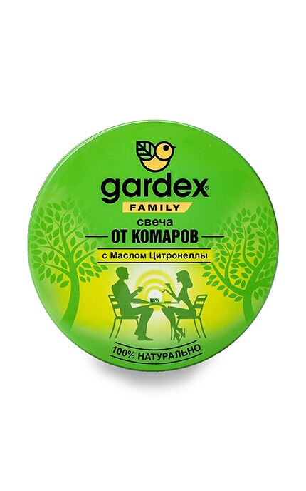 Свеча от комаров Gardex Family Репеллентные