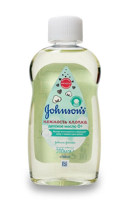 JOHNSONS BABY-Масло Johnson's Baby Нежность хлопка детское-3574669909112
