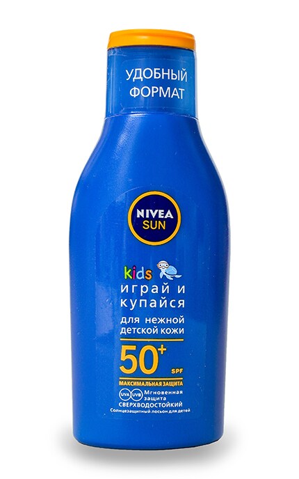 Солнцезащитный лосьон Nivea Играй и купайся SPF 50