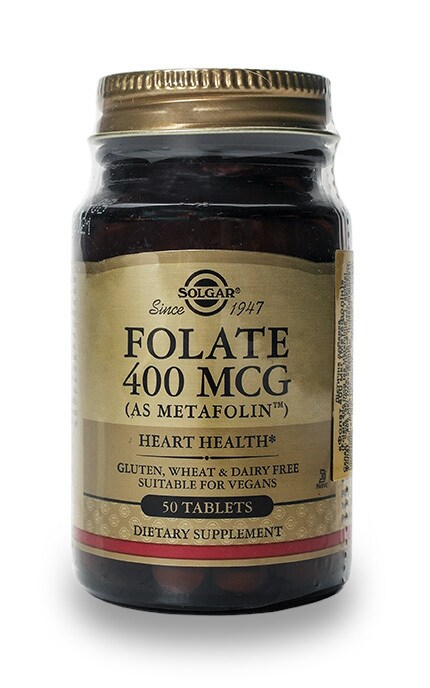 SOLGAR VITAMIN_СОЛГАР-Фолієва кислота Solgar Folate As Metafolin 400 мкг у таблетках-33984019409