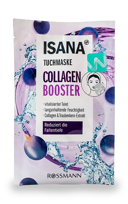Маска для лица Isana Collagen Booster Коллаген