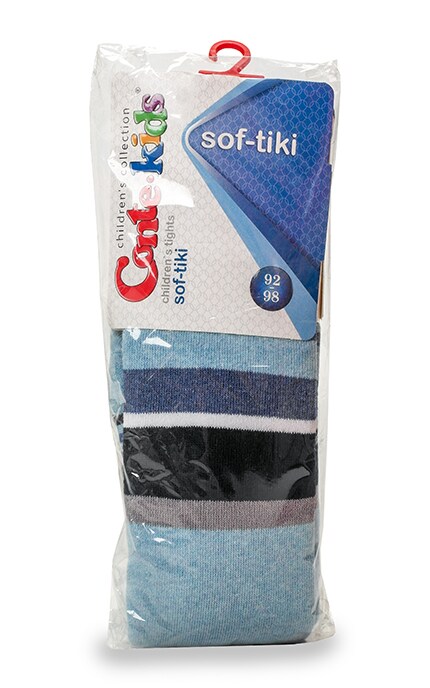 CONTE KIDS-Колготки дитячі Conte-kids Soft-tiki світло-блакитні (р. 92-98) -4810226184714