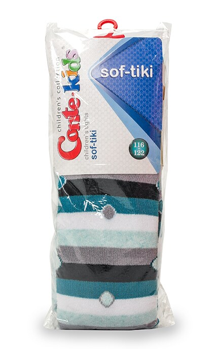CONTE KIDS-Колготки детские Conte-kids Soft-tiki бирюзовые (р. 116-122)-4810226184431
