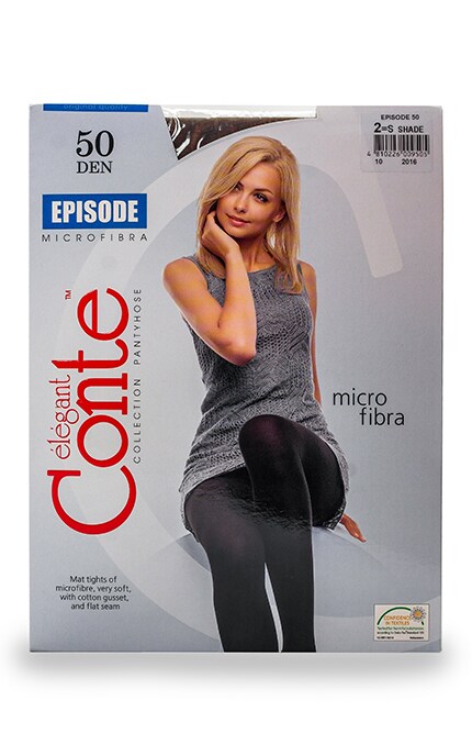 CONTE-Колготки Conte Epizode Shade 50 den розмір 2-4810226009505