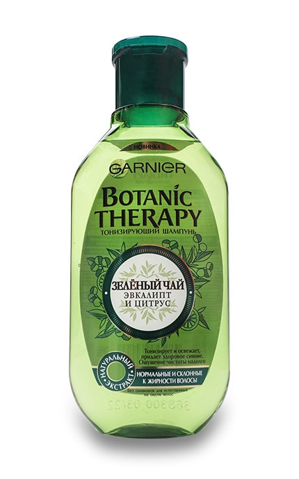 BOTANIC THERAPY-Шампунь Garnier Botanic Therapy Зеленый чай, эвкалипт и цитрус-3600542230100