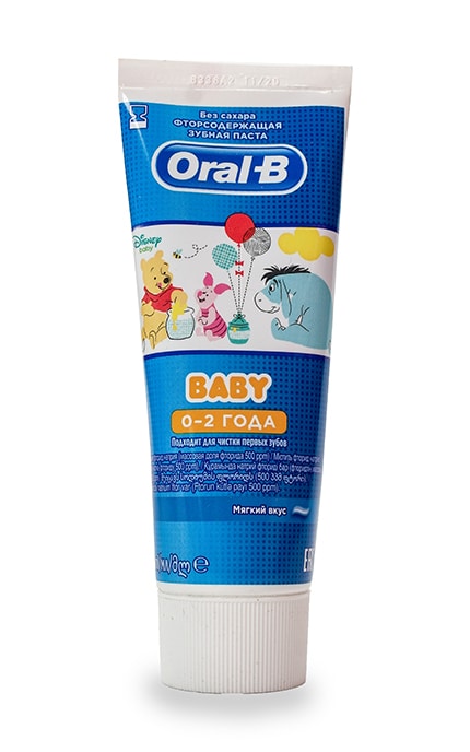 ORAL-B-Зубна паста Oral-B М'який смак для молочних зубів дитяча-8001090655028