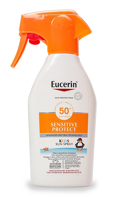 Солнцезащитный спрей для детей Eucerine Sensitive Protect SPF 50+