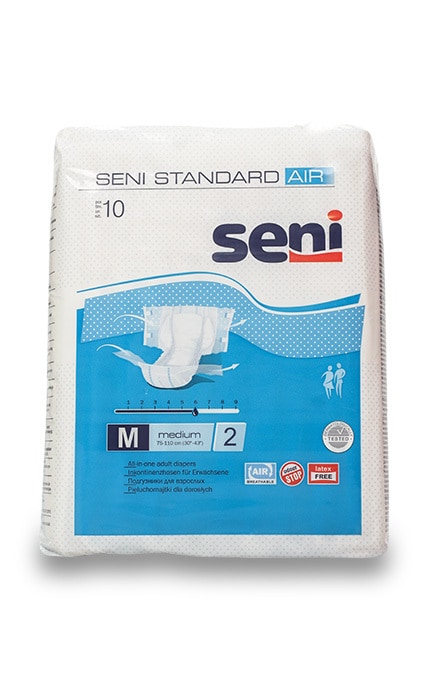 SENI-Подгузники для взрослых Seni Standard Air medium -5900516693565