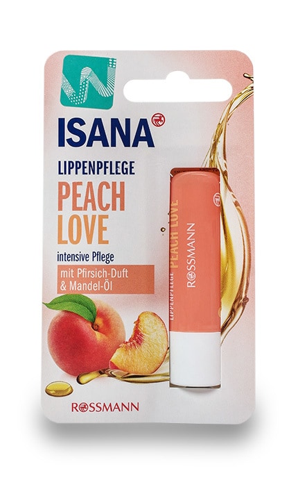 Гигиеническая помада Isana Peach Love