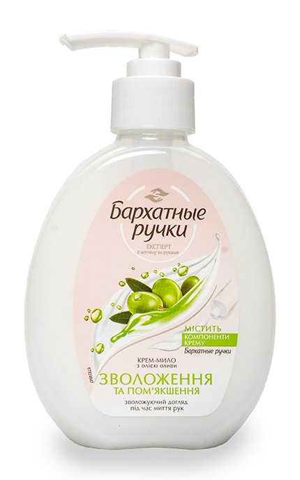 БАРХАТНЫЕ РУЧКИ-Крем-мило Бархатные ручки Зволоження та пом'якшення-8714100806043