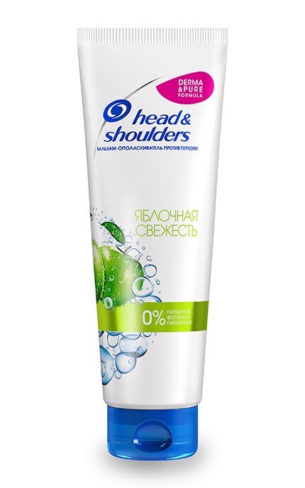 HEAD & SHOULDERS-Бальзам-ополаскиватель против перхоти Head&Shoulders Яблочная свежесть-8001841136684