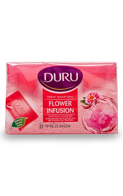 DURU-Мыло для душа Duru Fresh Sensations Цветочное Облако-8690506494599