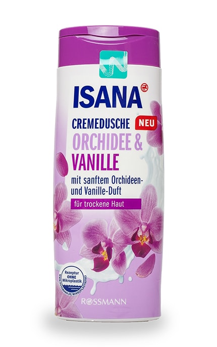 ISANA-Крем-гель для душу Isana Орхідея-ваніль-4305615682648