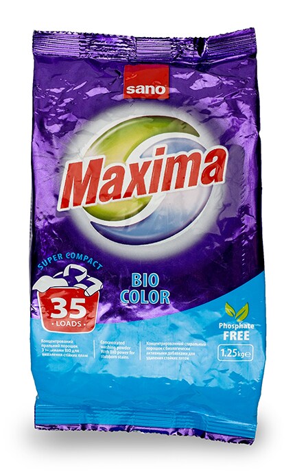 SANO-Стиральный порошок Sano Maxima Bio Color-7290000295343