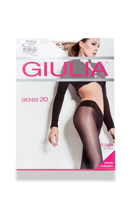 GIULIA-Колготки Giulia Sensi Daino 20 den 4 розмір-4824092074543