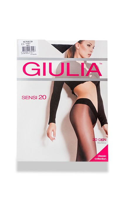GIULIA-Колготки Giulia Sensi Daino 20 den 4 розмір-4824092074147