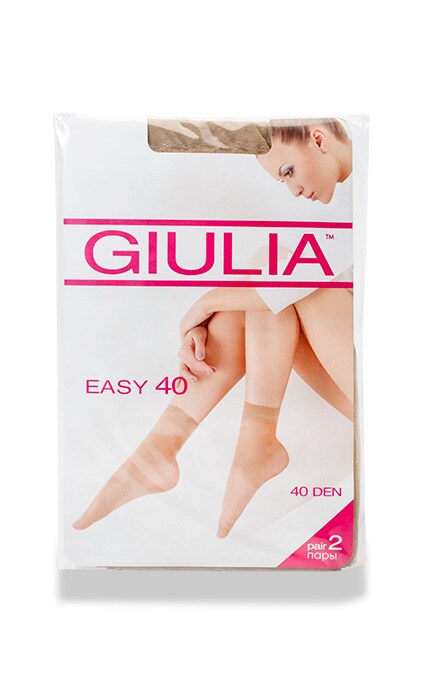 GIULIA-Гольфы женские Giulia Marea Gambaletto 20 Den Visone, 2 пары-4820040120737