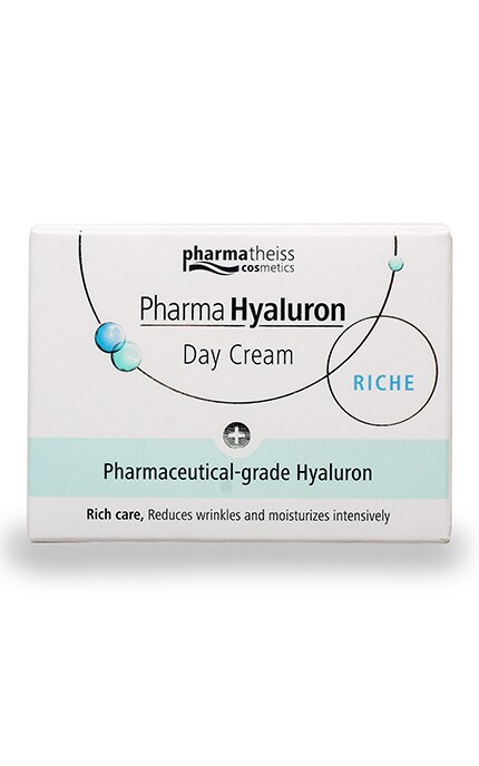 PHARMA HYALURON-Крем денний для обличчя Pharma Hyaluron Day Cream Riche SPF 15 Для чутливої сухої та дуже сухої шкіри-4016369355800
